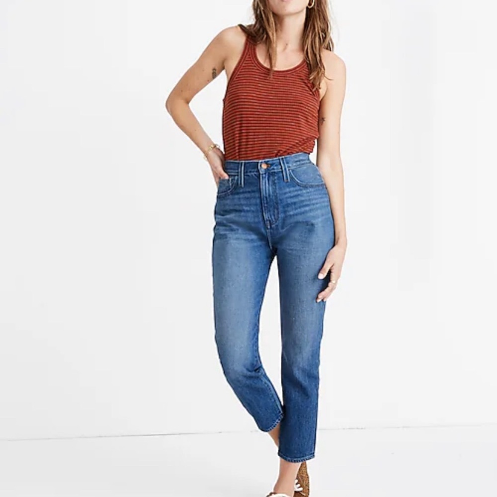 NWT Madewell Momjeans